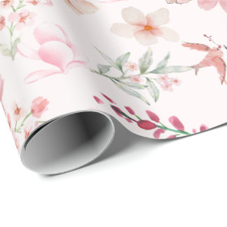 Elegant Floral Gift Wrapping Paper Elegant Rose Pa