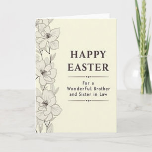 Elegant Floral Greetings Card