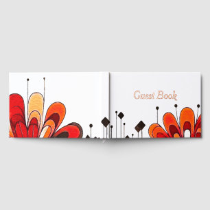Elegant Floral Guest Book for Any Occasion