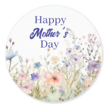 Elegant floral happy Mother's day design