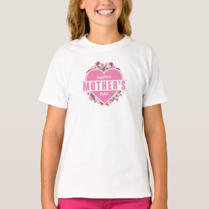 Elegant Floral Happy Mother's Day   Shirt