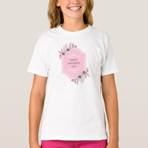 Elegant Floral Happy Mother's Day   Shirt