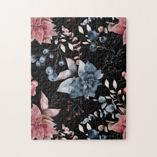Elegant Floral Jigsaw Puzzle (Vertical)