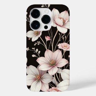 Elegant Floral Line Art Phone Case