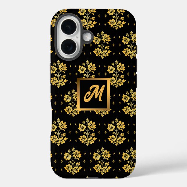 Elegant Floral Luxury Modern Collection Case-Mate iPhone Case (Back)