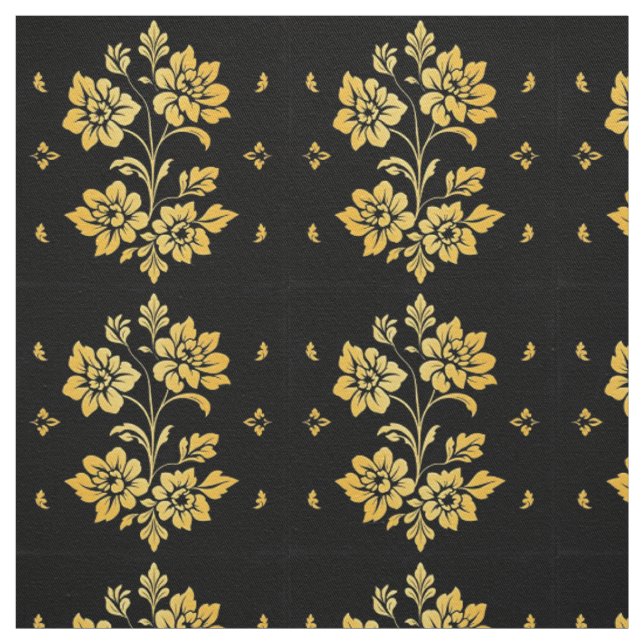 Elegant Floral Luxury Modern Collection Fabric (Swatch)