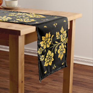 Elegant Floral Luxury Modern Collection Long Table Runner