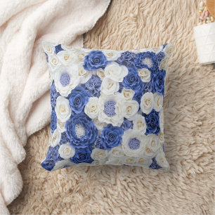 Elegant Floral Modern Trendy Custom Gift Cushion