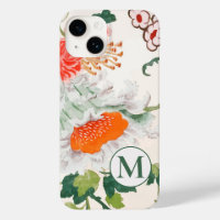 Elegant Floral Monogram