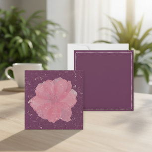Elegant Floral Note Card Template