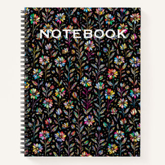 Elegant Floral Notebook