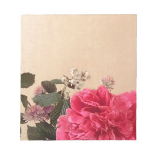Elegant Floral Notepad