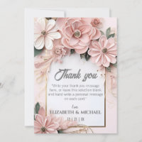 Elegant Floral Pastel Wedding Paper Quilling Frame