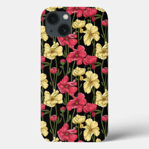 Elegant floral pattern 2 iPhone 13 case