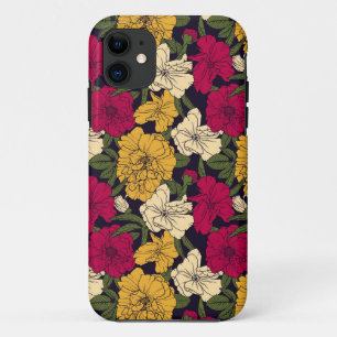 Elegant floral pattern Case-Mate iPhone case
