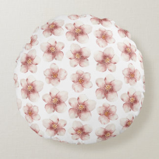 Elegant floral pattern throw pillows