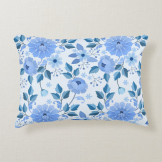 Elegant floral pattern throw pillows