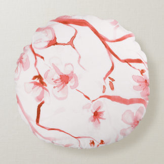 Elegant floral pattern throw pillows