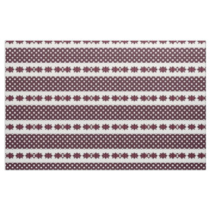 Elegant Floral Pattern with Lotus and Blossom Fabric