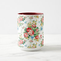 Elegant Floral Pattern with Rose Design Element