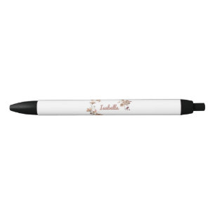 Elegant Floral Personalised Pen