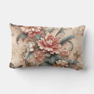Elegant Floral Pillow
