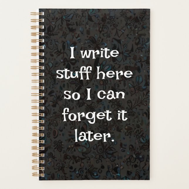 Elegant Floral  Planner (Front)