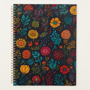 Elegant Floral  Planner