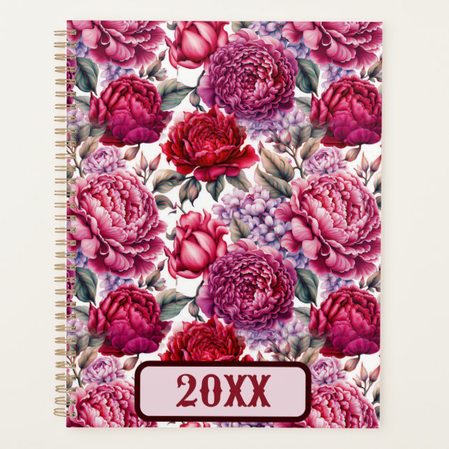 Elegant Floral Planner (Front)