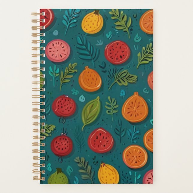 Elegant Floral  Planner (Front)