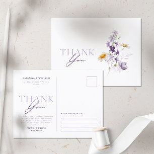 Elegant Floral Postcard