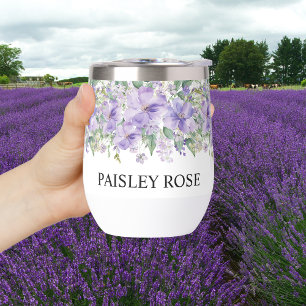 Elegant Floral Purple Bridal Shower