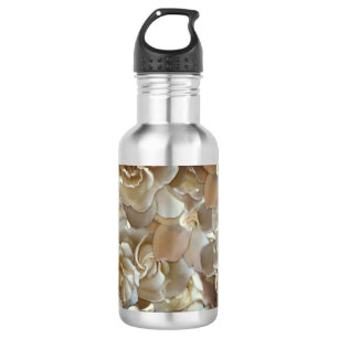 Elegant Floral Rose Petal Pattern  532 Ml Water Bottle