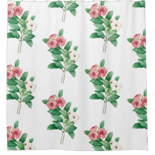 Elegant Floral   Shower Curtain