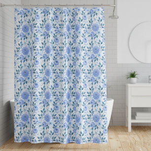 Elegant Floral Shower Curtain