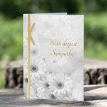 Elegant Floral Sympathy Card<br><div class="desc">Easily add your own personal message using the "personalize this template" box.</div>