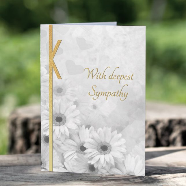 Elegant Floral Sympathy Card (Creator Uploaded)
