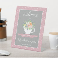 Elegant Floral Teacup Baby Shower Tea Party