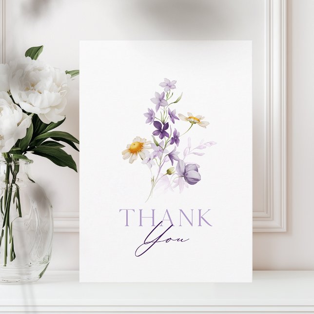 Elegant Floral Thank You Card (Creator Uploaded)
