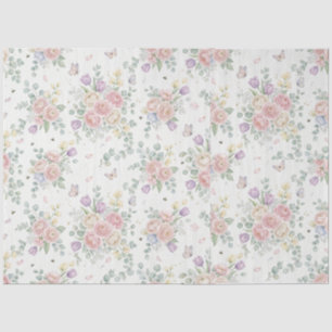 Elegant Floral  Tissue Paper