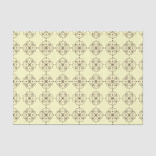 Elegant Floral Tissue Paper Amber small