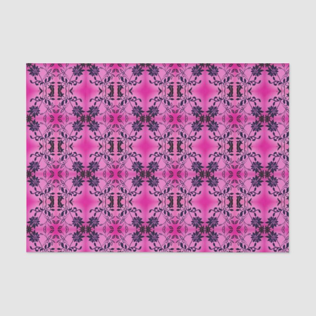 Elegant Floral Tissue Paper Rose (Front)