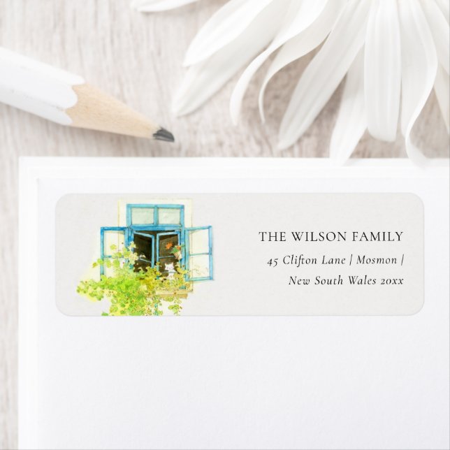 Elegant Floral Vine Window We have Moved Address (Insitu)