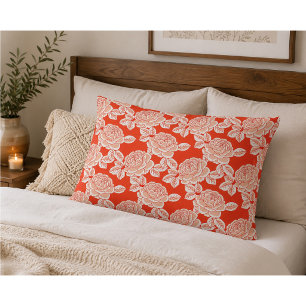 Elegant Floral Vintage Charm Pillowcase