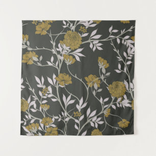 Elegant floral: vintage pattern design. tapestry