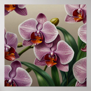 Elegant Floral Wall Art Poster