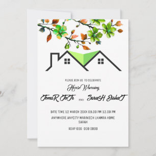 Elegant Floral Wedding Invitation Suite printable 