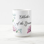 Elegant Floral Wedding Soft Botanical Romance Coffee Mug<br><div class="desc">This elegant design features a graceful arrangement of hand-painted floral elements in soft, pastel tones. The design showcases delicate white buds, gentle blue blossoms, and a vibrant magnolia flower, all set against a soft grey background. The minimalist floral accents evoke a sense of timeless beauty and romance, perfect for couples...</div>