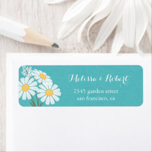 Elegant Floral White Daisies Bouquet Wedding