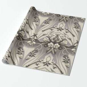 Elegant Floral Wrapping Paper